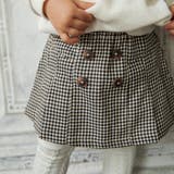 前ボタン起毛プリーツスカート | ブランシェス | 詳細画像7 