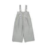 グレー | 【プチレディ】ハイウエスト サロペット 150cm | ブランシェス