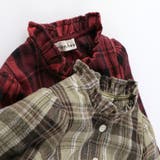 チェック柄胸切替ワンピース/150cm/女の子/起毛 | ブランシェス | 詳細画像11 