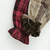 チェック柄胸切替ワンピース/150cm/女の子/起毛 | ブランシェス | 詳細画像12 