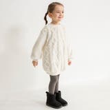 アソート ボア ワンピース/150cm/女の子/キッズ/あったか/ファー/花柄 | ブランシェス | 詳細画像4 