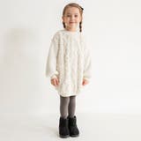 アイボリー | アソート ボア ワンピース/150cm/女の子/キッズ/あったか/ファー/花柄 | ブランシェス