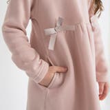 【あったか】ウエスト リボン裏起毛ワンピース/キッズ/女の子/150cm | ブランシェス | 詳細画像6