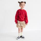 ベロア フリル スカパン/女の子/キッズ/150cm | ブランシェス | 詳細画像3 