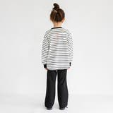 センタープレス風ロングパンツ/150cm/女の子/ワイドパンツ | ブランシェス | 詳細画像13 