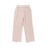 ピンク | センタープレス風ロングパンツ/150cm/女の子/ワイドパンツ | ブランシェス