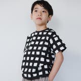 86:チェック | 【b.+A】金子綾/半袖Ｔシャツ/綿100%/スタイリスト/コラボ | ブランシェス