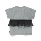 【b +A】金子綾 リボンドッキング半袖Tシャツ | ブランシェス | 詳細画像14 