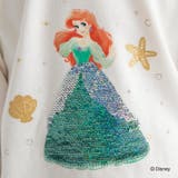 裏起毛スパンコール付きトレーナー エルサ アリエル | ブランシェス | 詳細画像7 