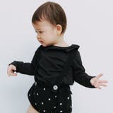 ブラック | 金子綾 襟付き長袖Tシャツ 女の子 | ブランシェス