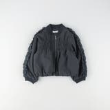 肩フリルシャーリング ジャケット キッズ | ブランシェス | 詳細画像17 