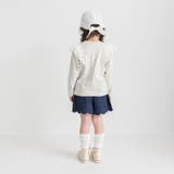 肩フリル長袖Tシャツ/キッズ/女の子/150cm/ロンT | ブランシェス | 詳細画像8 