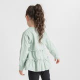 ライトグリーン | バックティアード長袖Tシャツ | ブランシェス