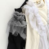 チュールレイヤード風長袖Tシャツ | ブランシェス | 詳細画像10 