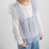 チュールレイヤード風長袖Tシャツ | ブランシェス | 詳細画像7 