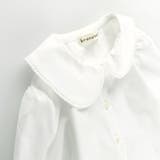丸襟ピコレース ブラウス 入園 | ブランシェス | 詳細画像8