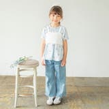 デニムワイドパンツ | ブランシェス | 詳細画像3 