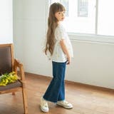 裾フリンジフレアデニムパンツ | ブランシェス | 詳細画像16 