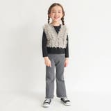 裾フリンジフレアデニムパンツ | ブランシェス | 詳細画像21 