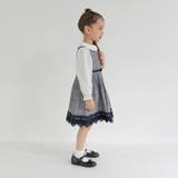 グレンチェック裾レース ワンピース 入園 | ブランシェス | 詳細画像5
