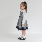 グレンチェック裾レース ワンピース 入園 | ブランシェス | 詳細画像7