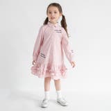 【おそろい】ストライプ柄ロゴ刺しゅうワンピース キッズ 女の子 | ブランシェス | 詳細画像11 