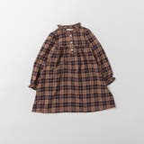 チェック柄胸切替ワンピース | ブランシェス | 詳細画像1 