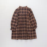 チェック柄胸切替ワンピース | ブランシェス | 詳細画像12 