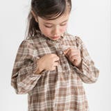 チェック柄胸切替ワンピース | ブランシェス | 詳細画像9 