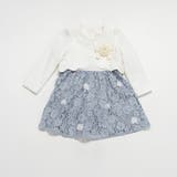 ジャケット+花柄ジャガード ワンピース+コサージュ 入園 | ブランシェス | 詳細画像2