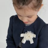 ジャケット+グレンチェックジャカード ワンピース+コサージュ 入園 | ブランシェス | 詳細画像6