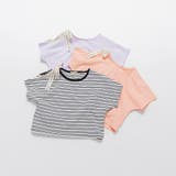 ロゴテープリボン肩あきTシャツ | ブランシェス | 詳細画像10 