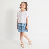 ロゴテープリボン肩あきTシャツ | ブランシェス | 詳細画像13 