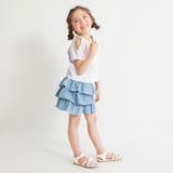 ロゴテープリボン肩あきTシャツ | ブランシェス | 詳細画像14 