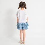 ロゴテープリボン肩あきTシャツ | ブランシェス | 詳細画像16 