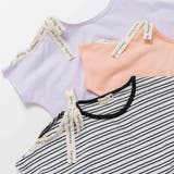 ロゴテープリボン肩あきTシャツ | ブランシェス | 詳細画像17 