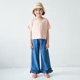 ロゴテープリボン肩あきTシャツ | ブランシェス | 詳細画像4 