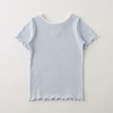 【吸水速乾】リボン付きテレコ半袖Tシャツ | ブランシェス | 詳細画像18 