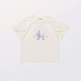 オフホワイト | 【吸水速乾】フリル袖アソート半袖Tシャツ | ブランシェス