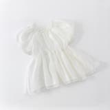 【プチレディ】オーガンジーパフスリーブトップス | ブランシェス | 詳細画像2 