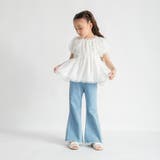 【プチレディ】オーガンジーパフスリーブトップス | ブランシェス | 詳細画像4 