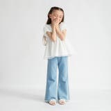 【プチレディ】オーガンジーパフスリーブトップス | ブランシェス | 詳細画像5 