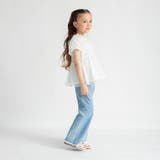 【プチレディ】オーガンジーパフスリーブトップス | ブランシェス | 詳細画像6 