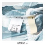 【おそろい】ブロックチェック肩出しブラウス | ブランシェス | 詳細画像11 