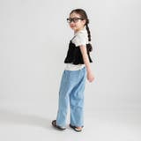 前開き風キャミソール＆Tシャツセット | ブランシェス | 詳細画像14 