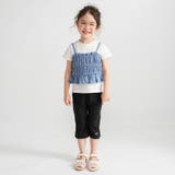 前開き風キャミソール＆Tシャツセット | ブランシェス | 詳細画像3 