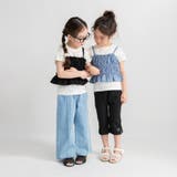 前開き風キャミソール＆Tシャツセット | ブランシェス | 詳細画像6 