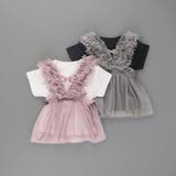 【WEB限定】チュールチュニックトップスセット | ブランシェス | 詳細画像12