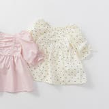 【プチレディ/おそろい】シャーリングリボンチュニック | ブランシェス | 詳細画像2