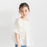 アイボリー | 【プチレディ/おそろい】シャーリングリボンチュニック | ブランシェス